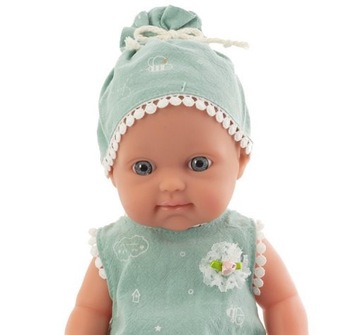 LALKA DZIDZIUŚ 31CM w ślicznej sukience PURE BABY