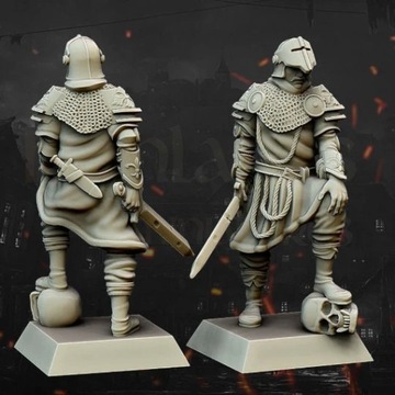 Highlands Miniatures Medieval Knehts / Men at Arms 10 Modeli