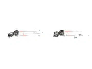 2X TŘMENY BRZDY KAMOKA PŘEDNÍ L+P DO CITROEN FIAT PEUGEOT EXPERT
