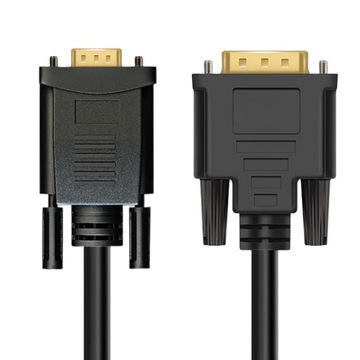 Kabel DVI do VGA DVI D do VGA Monitor DVD 1 metr
