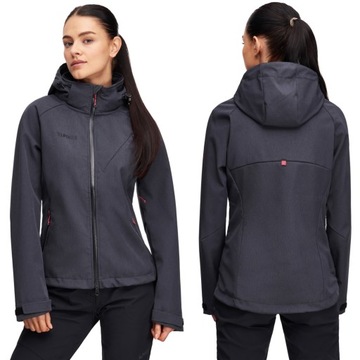 ALPINUS KURTKA SOFTSHELL DAMSKA PRZECIWDESZCZOWA WIATROODPORNA MEMBR 10.000