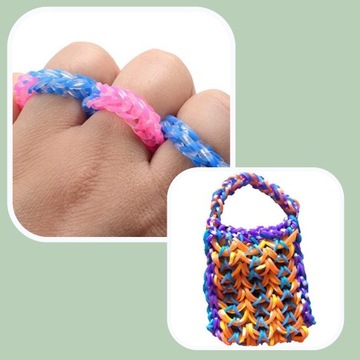 НАБОР РЕЗИНОК ДЛЯ ИЗГОТОВЛЕНИЯ БОЛЬШИХ БРАСЛЕТОВ