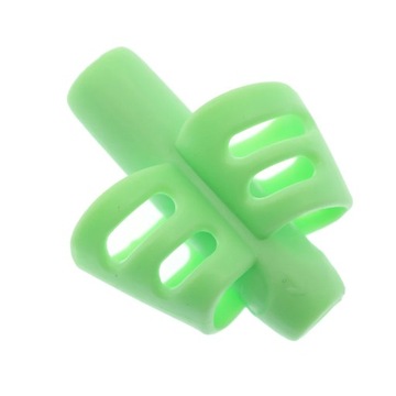 3-цветная детская ручка-инструмент, силиконовая ручка для эргономичной коррекции осанки пальцев