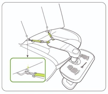 KNEE GUARD KIDS 4 НОВАЯ ДЕТСКАЯ ПОДНОГА ДЛЯ АВТОМОБИЛЯ
