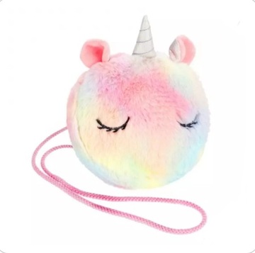 Torebka na ramię Pluszowa Unicorn