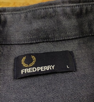 Koszula z Długim Rękawem FRED PERRY Casual L