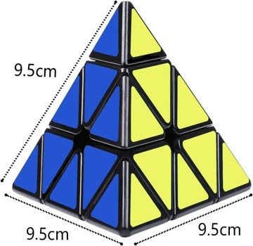 PYRAMINX 3X3 ПИРАМИДА-КУБ + ПОДСТАВКА ДЛЯ КУБА