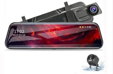 KAMERA DO SAMOCHODU REJESTRATOR W LUSTERKU WIDEOREJESTRATOR 32GB