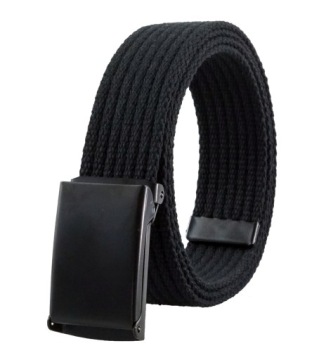 PARCIANY PASEK DO SPODNI 3 CM CZARNY PARCIAK 100