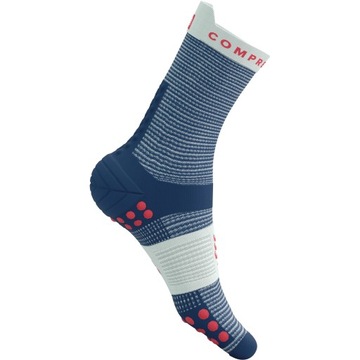 Skarpety Kompresyjne do Biegania COMPRESSPORT PRORACING SOCKS V4 RUN HIGH 3