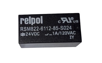 Przekaźnik DPDT Relpol RSM822 24V.
