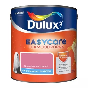 FARBA EMULSYJNA DULUX EASYCARE 2,5L NIEZMIENNY AMARANT