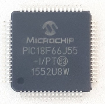 Mikroprocesor PIC18F66J55-I/PT Microchip