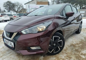 Nissan Micra V 2021 Nissan Micra Super wersja Tylko 35.000km Drugi komplet kol Benzyna 95KM
