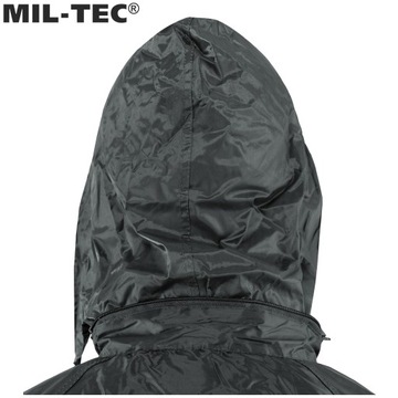 Куртка-дождевик Mil-Tec Weather Coat Black S