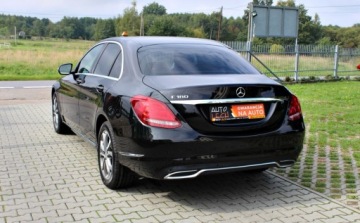 Mercedes Klasa C W205 Limuzyna 180 156KM 2014 Mercedes-Benz Klasa C 1.6i Navi Led Inteligent Light System Gwarancja 1, zdjęcie 7