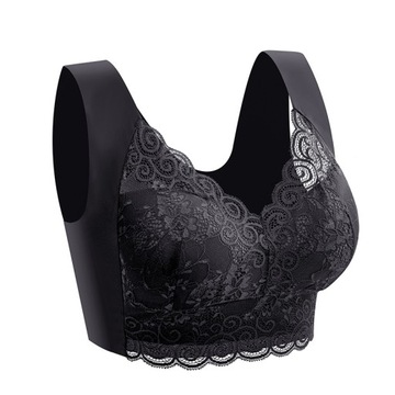BIUSTONOSZ STANIK DUŻY SOFT BRA TOP LACE BRA