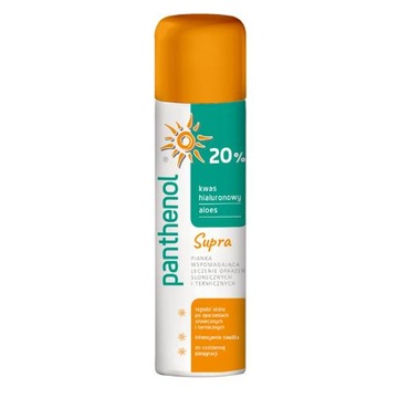 Panthenol 20% Pianka na leczenie oparzeń 150 ml