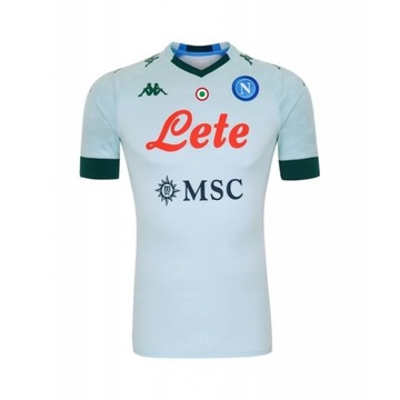 Koszulka Kappa SSC Napoli Away Kombat Pro 2021 3XL Nowa bez metek