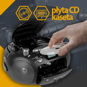 Портативный проигрыватель компакт-дисков Retekess TR630