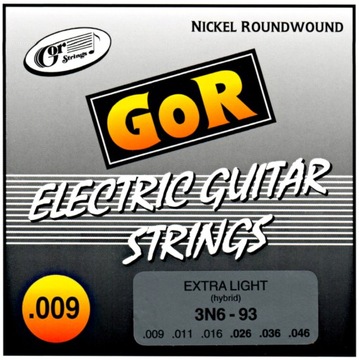 GorStrings 3N6 struny do gitary elektrycznej 09-46