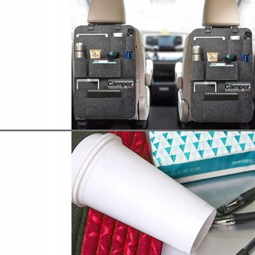 СУМКА-ОРГАНИЗАТОР АВТОКРЕСЛА, ЧЕРНАЯ