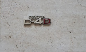 LOGO ZNAK BLATNÍKU PŘEDNÍ D-4D TOYOTA AVENSIS II 2 T25 2.0 2.2 D4D 03-06