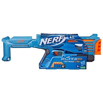 NERF ELITE 2.0 TETRAD QS-4 + 4 STRZAŁKI ZESTAW KARABIN WYRZUTNIA