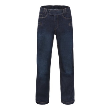 SPODNIE BOJÓWKI HELIKON-TEX GREYMAN DENIM - SLIM - roz. M REGULAR