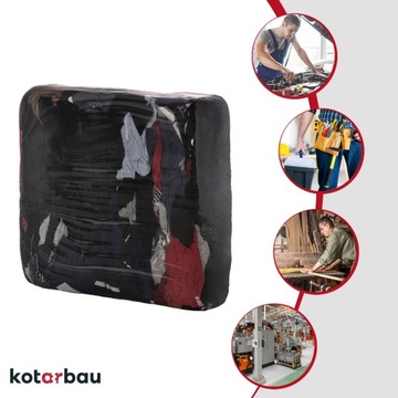 ХЛОПКОВАЯ ОДЕЖДА ЦВЕТНАЯ ПРОМЫШЛЕННАЯ МАСТЕРСКАЯ ТКАНИ ТРЯПКИ 10 КГ