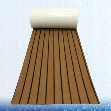 Самоклеящийся пол из тикового дерева Eva Foam.