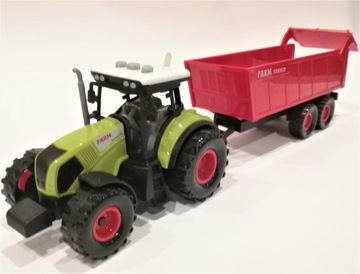 Большой тракторный комбайн для фермера-фермера