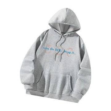 Bluza z kapturem Miękka bluza z kapturem ze s