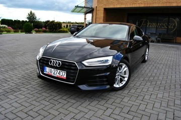 Audi A5 F5 Coupe 2.0 40 TDI 190KM 2019 Audi A5 Oryginał *Biała skóra* ASO, zdjęcie 4