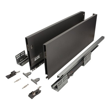 Szuflada GAMET ECO BOX BOX-43 wysoki antracyt 500
