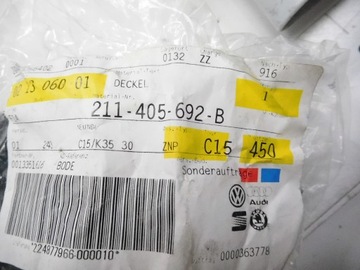 KRYT KAPSLE NÁBOJE VW LT 4X4 OE 211405692B