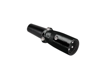 Wtyk mikrofonowy Canon XLR 3P M męski czarny