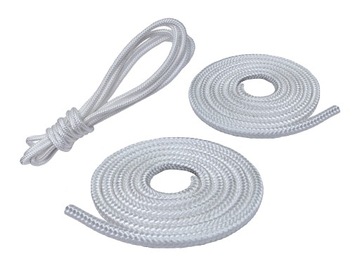 LINA POLIPROPYLENOWA BIAŁA Linka Pleciona Mocna 8mm 30M