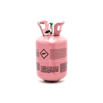 Fľaša s héliom Partydeco ružová, 30 balónov (BZH1-30-081)