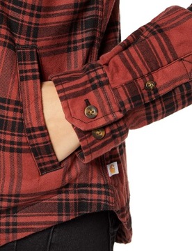 Carhartt koszula damska długi rękaw kratka czerwony .104518.R20.S003