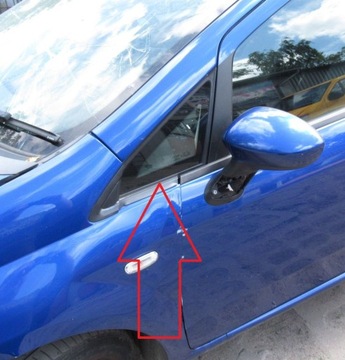 Szyba lewa przednia kierowcy Fiat Grande Punto EVO MY Actual 3D 5D WKLEJANA