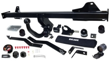 СЪЕМНЫЙ БУКСИРОВОЧНЫЙ КРЮК + МОДУЛЬ FIAT DOBLO2 II 2010+