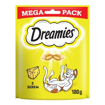 DREAMIES przysmaki dla kota z serem 180 g