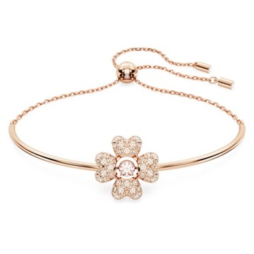 SWAROVSKI - Bransoletka Idyllia koniczyna ROS