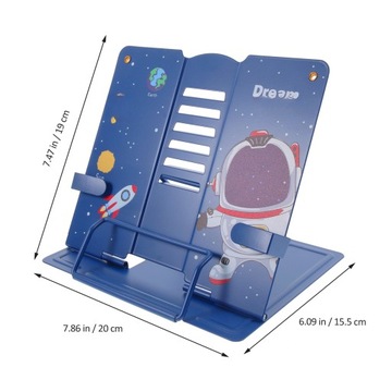 STOJAK NA TEKSTY PÓŁKA Z PRZEPISAMI WIELOFUNKCYJNA KSIĄŻKA KUCHENNA DLA DZIECI BLAT