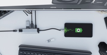 Док-станция Многопортовый адаптер Fowler Go HDMI 4K HUB RJ45 DeX