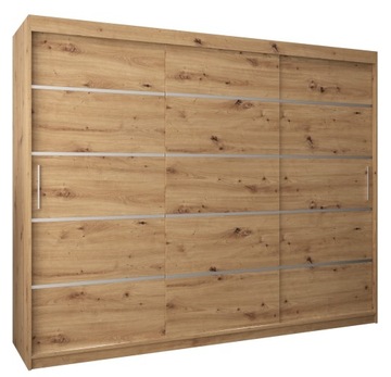 Szafa przesuwna garderoba do przedpokoju V1 250 cm