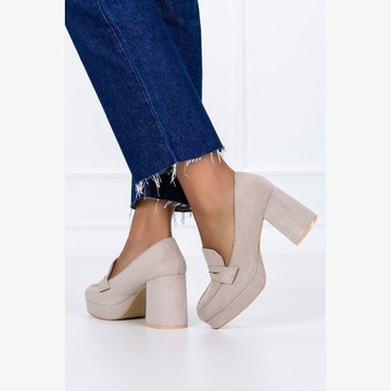 ОБУВЬ ЖЕНСКАЯ ТУФЛИ НА СТАБИЛЬНОМ КАБЛУКЕ, МЯГКОЙ СТЕЛКЕ НОВАЯ, размер 39