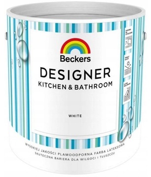 BECKERS FARBA K&B KUCHNIA ŁAZIENKA WHITE 5L