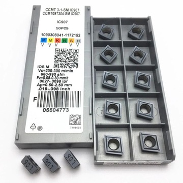 PŁYTKI WIELOOSTRZOWE CCMT09T304 IC907 ISCAR